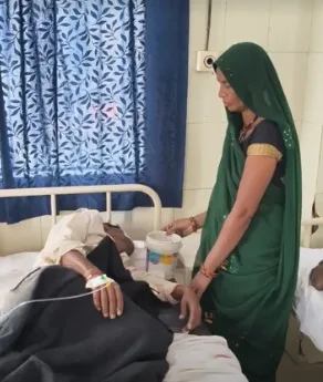 महिला की शिकायत से तंग आकर पिया कीटनाशक  