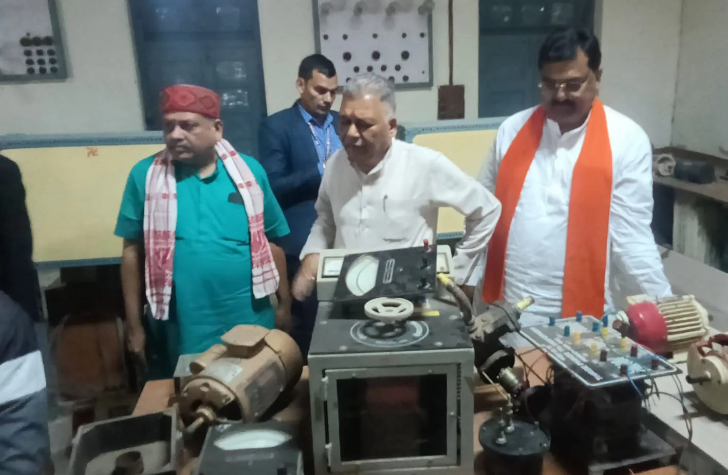 उच्च शिक्षा मंत्री ने किया निरीक्षण …