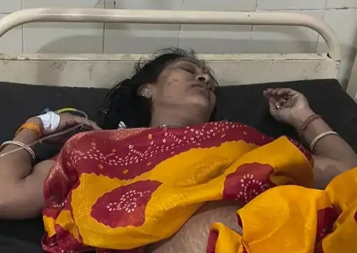 सड़क हादसे में पति की मौत, पत्नी गंभीर