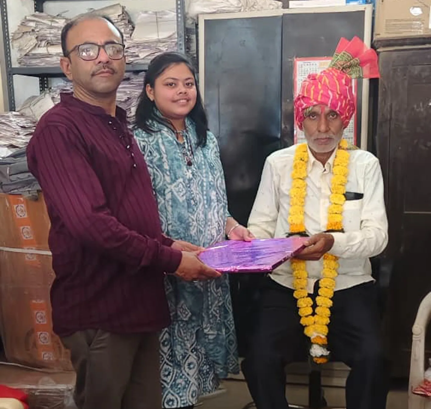 कुशवाह की सेवानिवृत्त पर हुआ कार्यक्रम