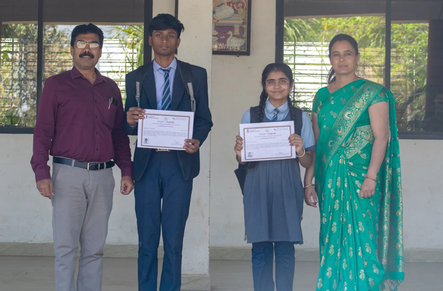सनराइज स्कूल के विद्यार्थियों का ‘इंस्पायर अवॉर्डÓ के लिए जिला स्तर पर चयन