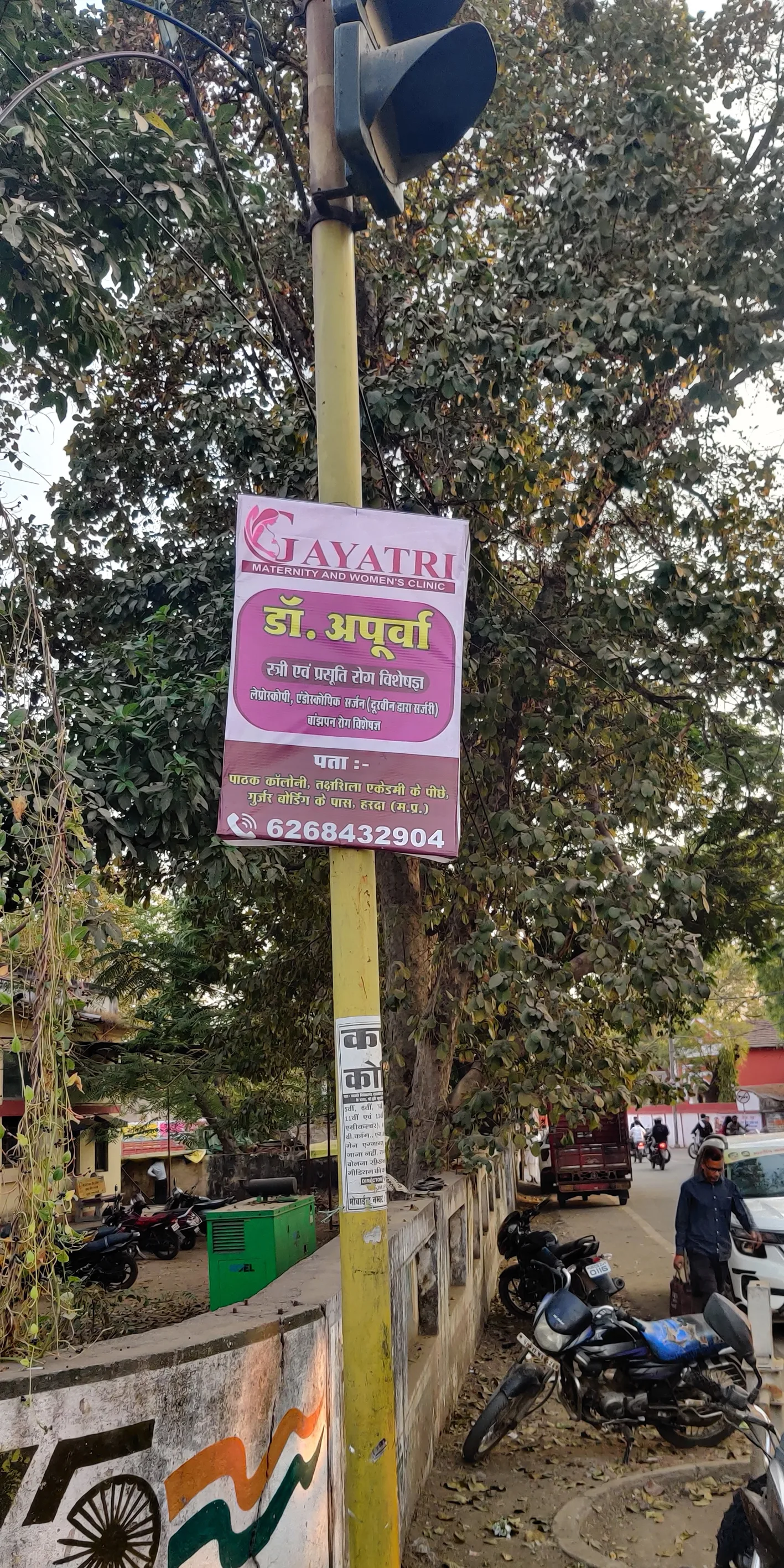 हरदा में फिर लगे अवैध फ्लेक्स हटाने के बजाय जिम्मेदारों पर हो चालानी कार्रवाई