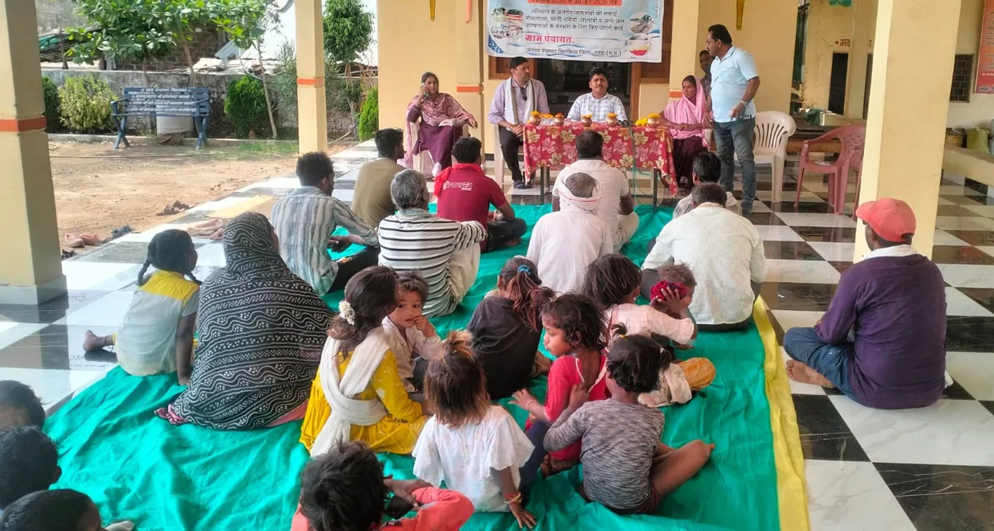 जल गंगा संवर्धन अभियान के तहत श्रमदान व जागरूकता रैली का हुआ आयोजन