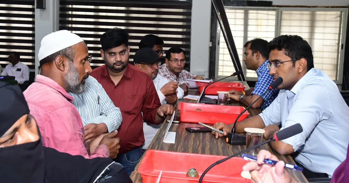 कलेक्टर ने जनसुनवाई में सुनी नागरिकों की समस्याएं