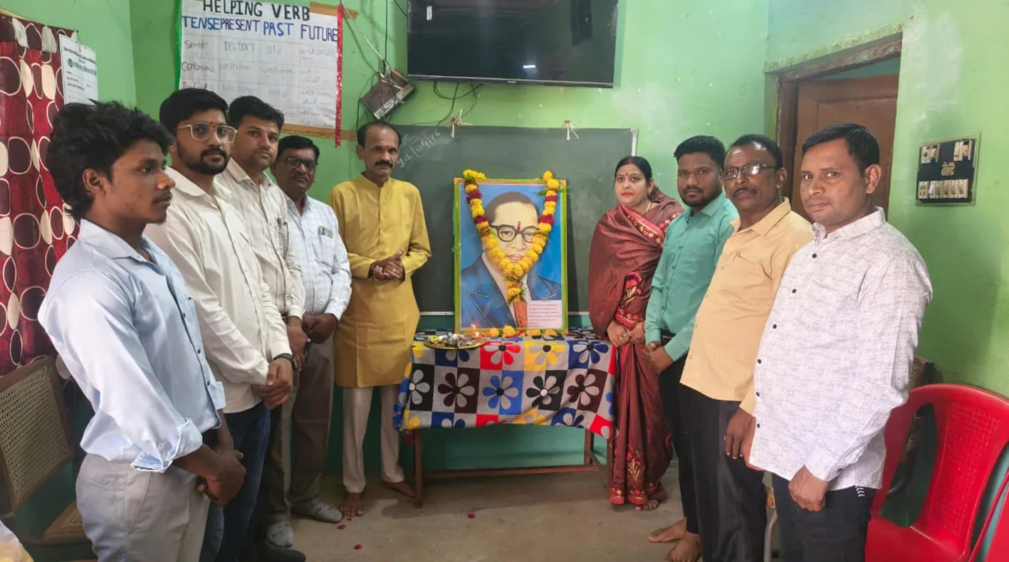 छात्रावास में अंंबेडकर जयंती हर्षोल्लास के साथ मनाई  