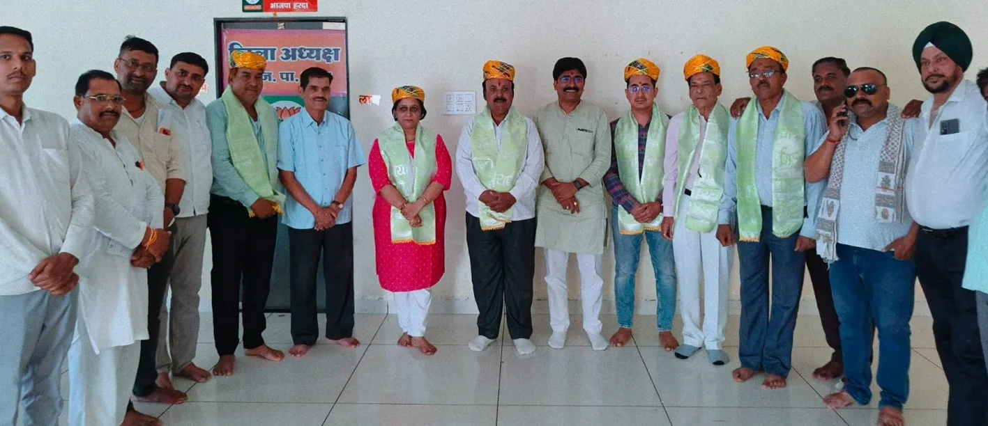 भाजपा ने मनोनीत एल्डरमेनो का किया स्वागत