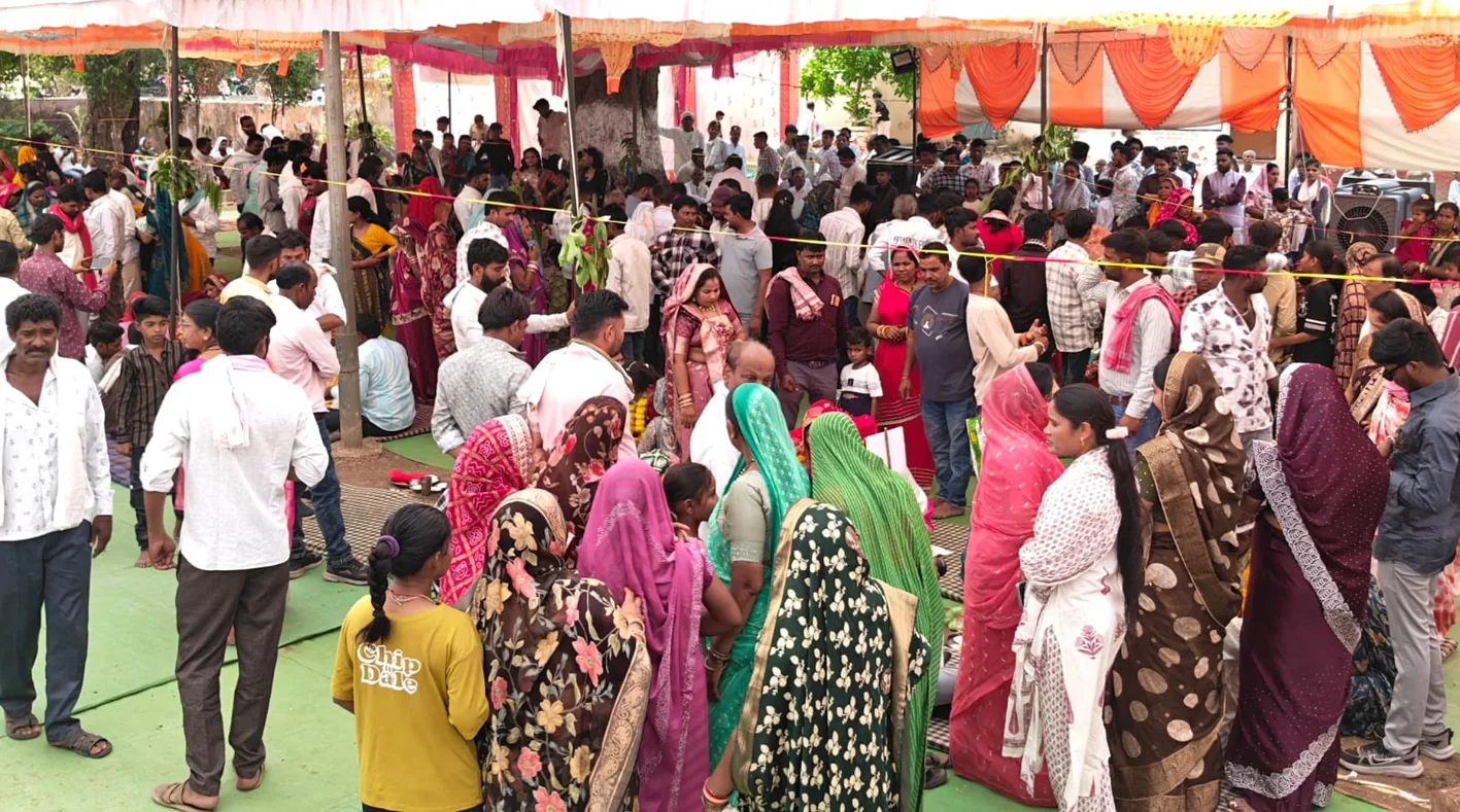 मुख्यमंत्री कन्यादान योजना में 33 जोड़ों का विवाह संपन्न