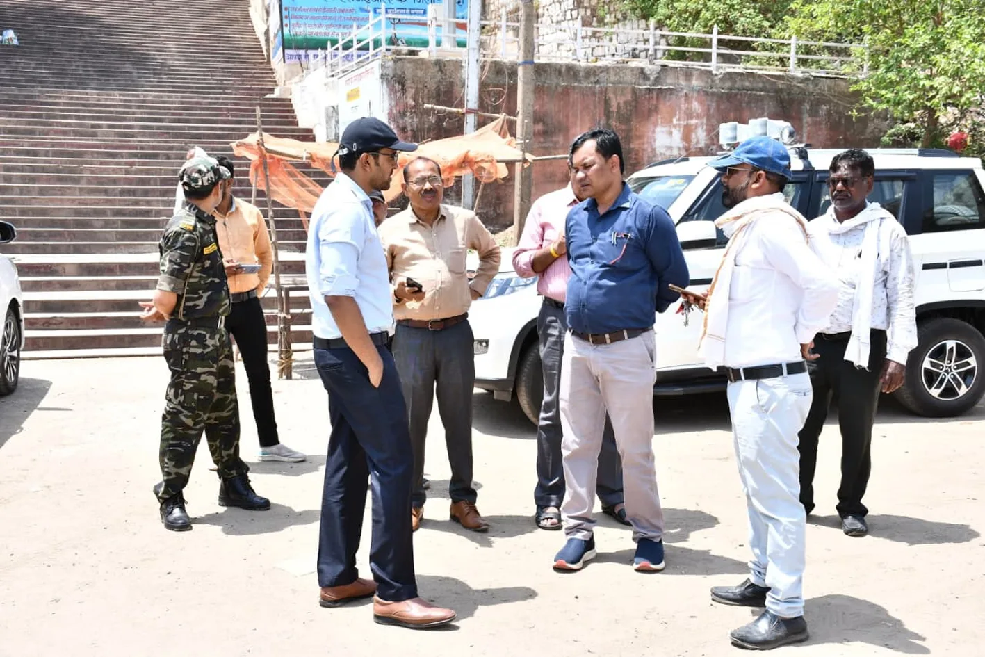 हंडिया नर्मदा तट बनेगा प्लास्टिक मुक्त