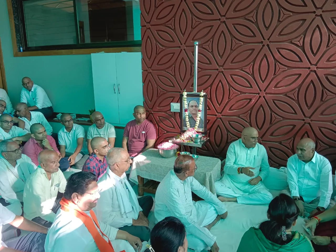 सांसद के अनुज के निधन पर शोक व्यक्त करने बोहरड़ा पहुंचे प्रदेश अध्यक्ष