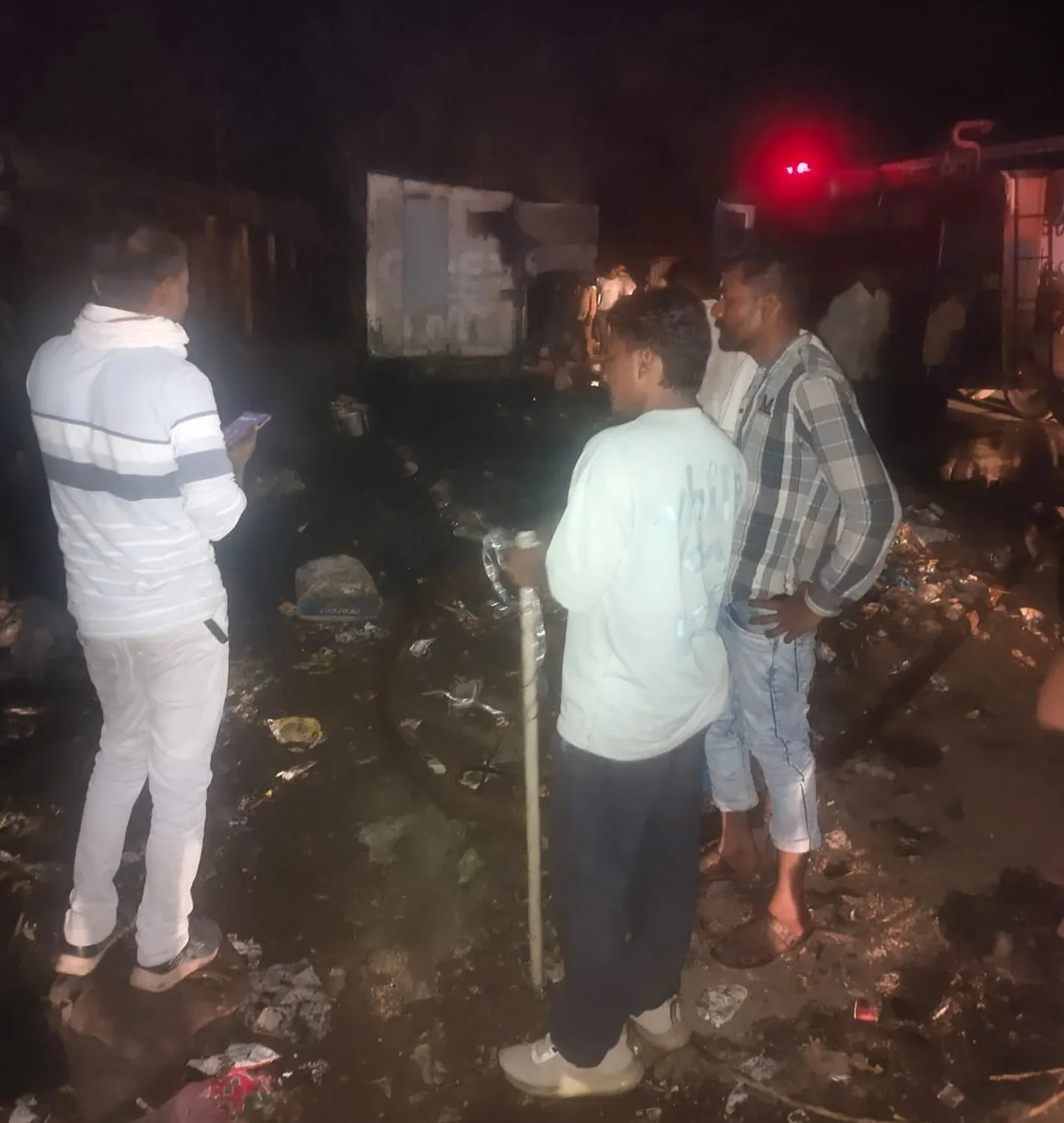 थाना कोतवाली पुलिस की तत्परता से आग पर पाया काबू