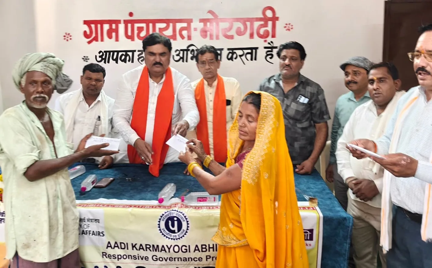 पूर्व मंत्री कमल पटेल की त्वरित पहल से मोरगढ़ी में दूर हुआ पेयजल संकट