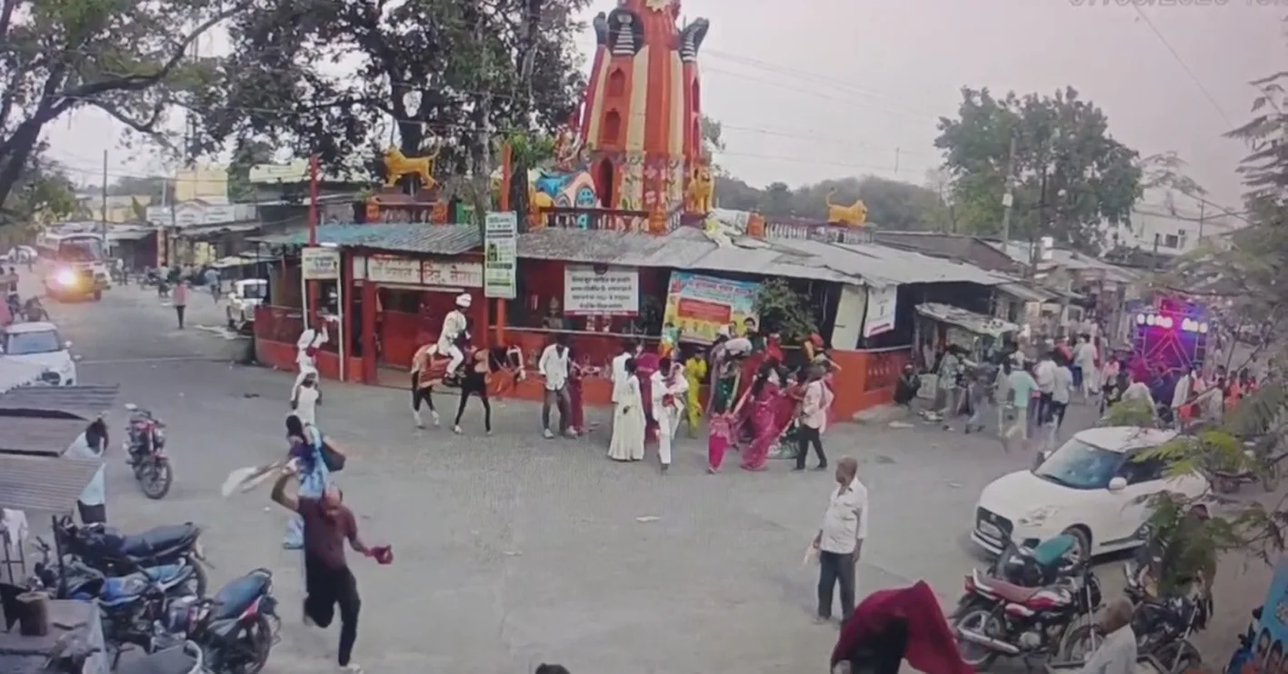 मधुमक्खियों का हमला, डांस छोड़ जान बचाकर भागे बाराती