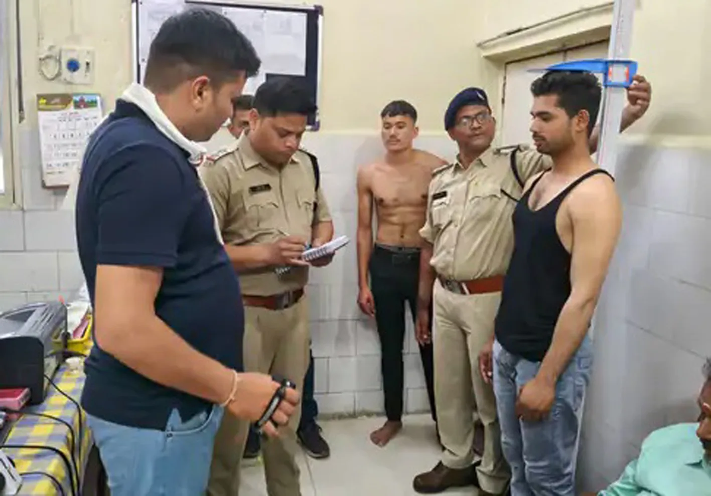 38 नवआरक्षकों का हुआ मेडिकल परीक्षण