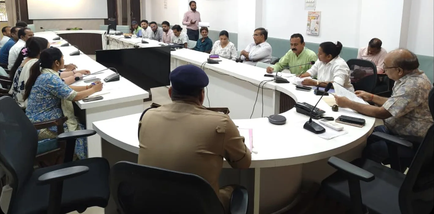 ग्रीष्म कालीन खेल प्रशिक्षण शिविर के आयोजन हेतु बैठक संपन्न