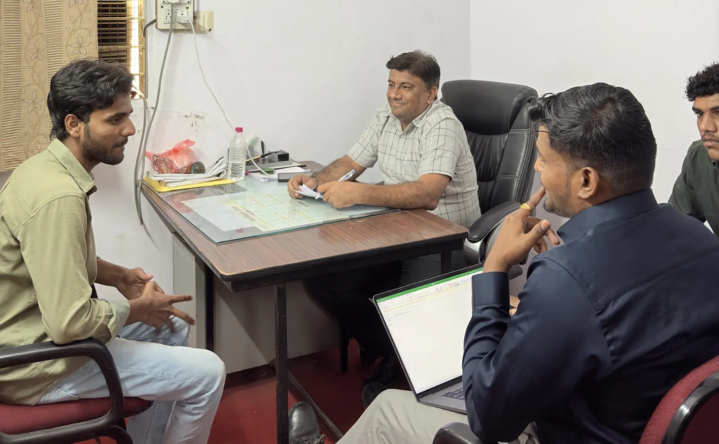 केम्पस ड्राइव में 35 युवाओं का प्राथमिक चयन