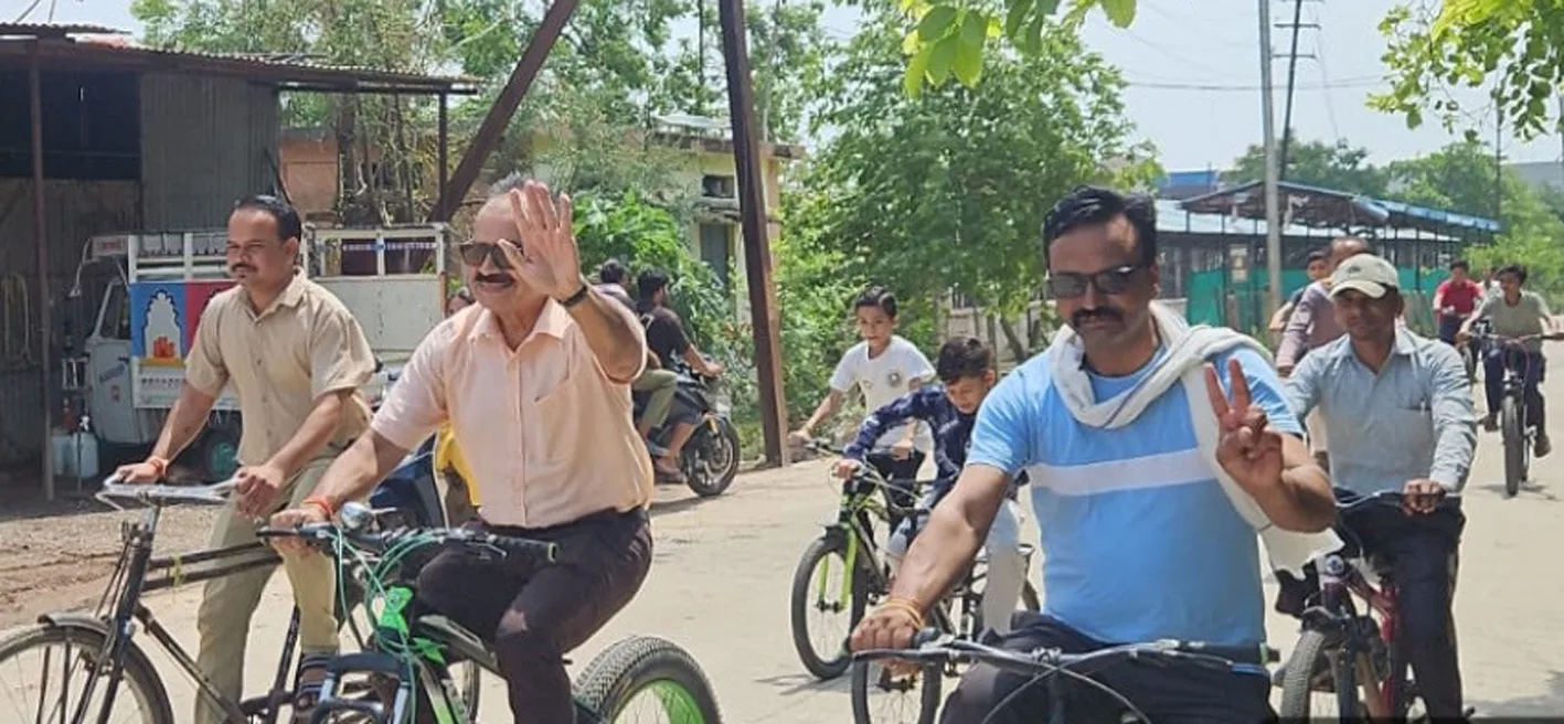 संडे ऑन साइकिल अभियान का शुभारंभ