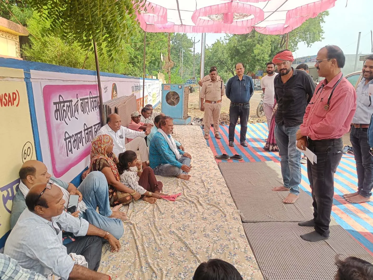 प्राथमिक स्वास्थ्य केंद्र में रिक्त पदों पर नियुक्ति की मांग