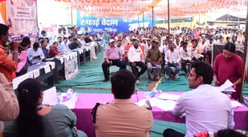 सांझ चौपाल में कलेक्टर ने सुनीं ग्रामीणों की समस्याएं