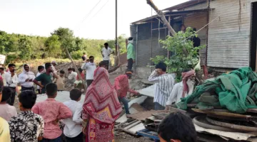 हरदा में चला अतिक्रमण हटाओ अभियान, मानपुरा क्षेत्र से हटाए गए कब्जे