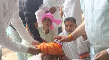 स्व. संतोष व्यास की तेरहवीं में लाहन प्रथा बंद करने का निर्णय, समाज ने जताया आभार