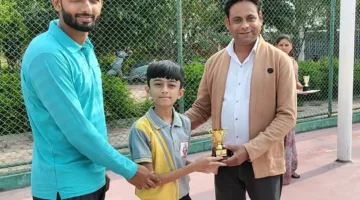 ओपन चेस टूर्नामेंट में शिवांश ने हासिल किया द्वितीय स्थान