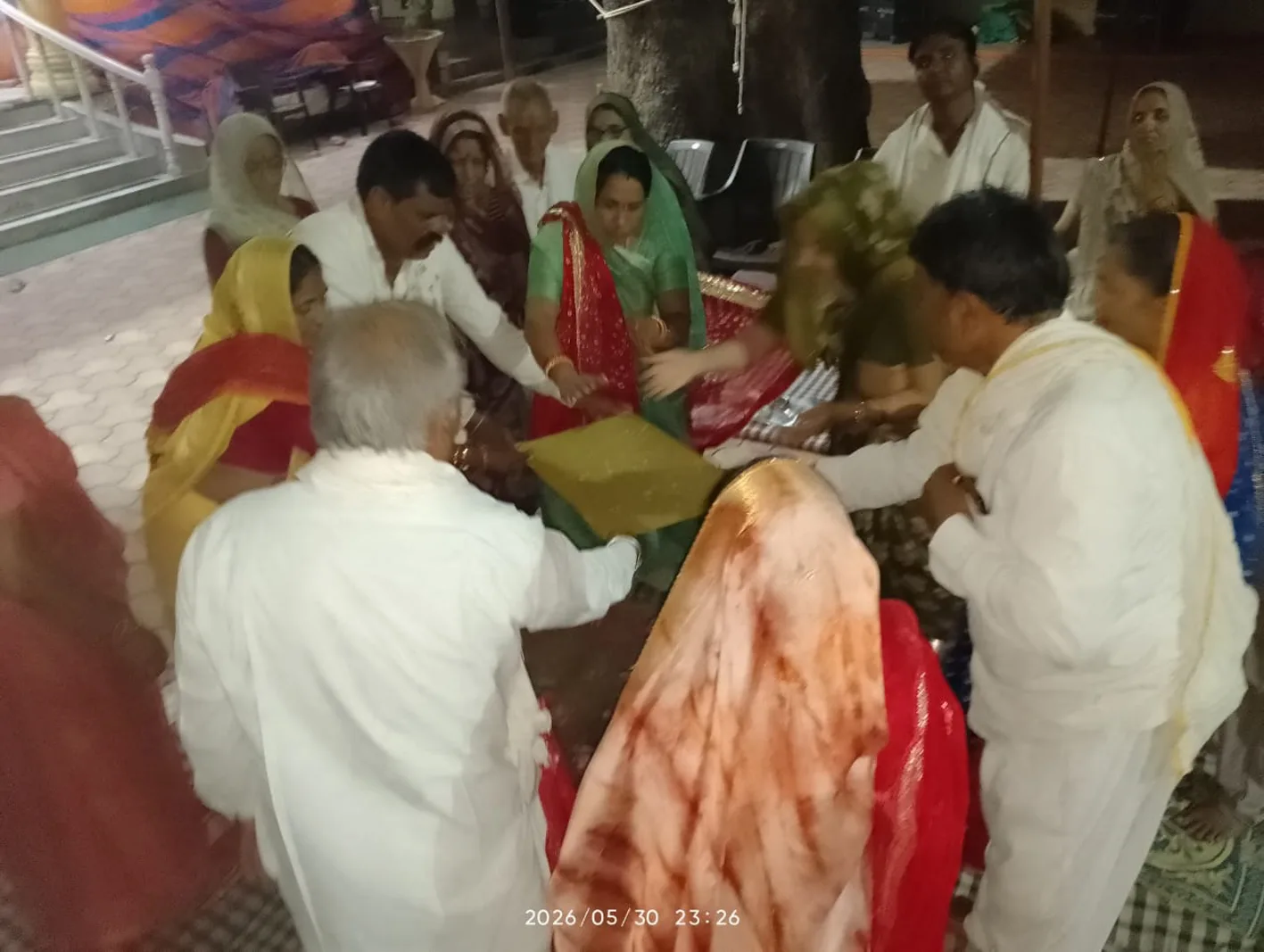 पूर्णाहुति के साथ संपन्न हुई सात दिवसीय श्रीमद्भागवत कथा