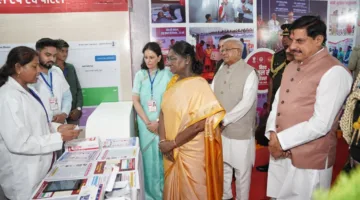 सिकल सेल उन्मूलन मिशन आने वाली पीढ़ियों को सुरक्षित भविष्य देने की ऐतिहासिक पहल :  राष्ट्रपति
