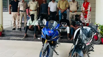 बेलोंड घाट में लूट की वारदात करने वाले पांच आरोपी गिरफ्तार