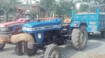 पुलिस की बड़ी कार्रवाई, अवैध रेत परिवहन कर रहे ट्रैक्टर-ट्रॉली जब्त
