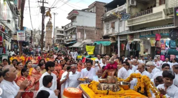 भगवान महेश की भव्य शोभायात्रा के साथ महेश नवमी महोत्सव का समापन