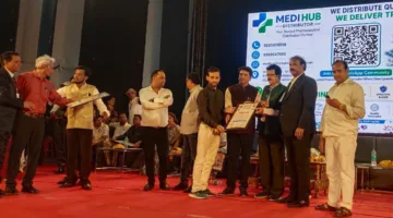 नागदा के युवा चिकित्सक डॉ राहुल शर्मा राष्ट्रीय चिकित्सक  दिवस पर सम्मानित