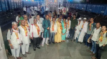 मुख्यमंत्री तीर्थदर्शन योजना के तहत जिले के 196 वृद्धजन वैष्णो देवी के लिए रवाना