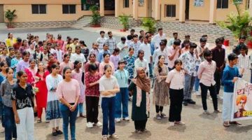 डिग्री कॉलेज में नशा मुक्ति की दिलाई शपथ