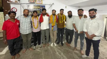 अभाविप के नवनियुक्त पदाधिकारियों का हुआ सम्मान, सामाजिक लोगों ने जताई खुशी