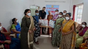 मारवाड़ी महिला सम्मेलन ने टीबी मरीजों को वितरित की प्रोटीन डाइट किट