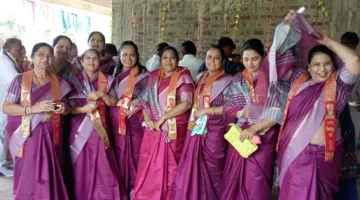 जैन साध्वियों का हरदा में मंगल प्रवेश, चार माह बहेगी धर्म और ज्ञान की गंगा