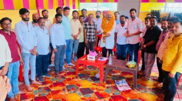 भाजपा नगर अध्यक्ष नितेश बादर का जन्मदिन मनाया, सर्व सेन समाज ने रखीं मांगें