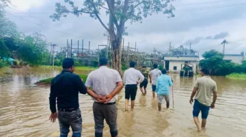 तेज बारिश और आंधी से प्रभावित क्षेत्रों में बिजली आपूर्ति बहाल
