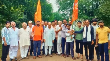 बाबा रामदेव के दर्शन को जत्था रवाना