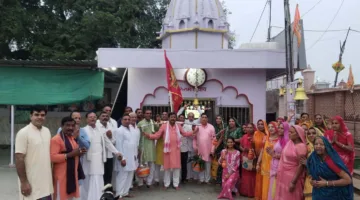 सावन के अंतिम सोमवार को निकली कावड़ यात्रा