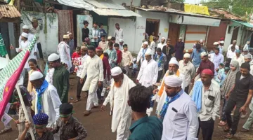 ईद मिलादुन्नबी पर निकला जुलूस, पैगंबर हजरत मुहम्मद को याद किया