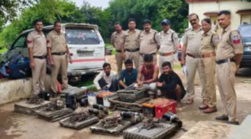 हंडिया पुलिस की बड़ी कार्रवाई