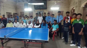 जिला स्तरीय शालेय टेबल टेनिस प्रतियोगिता का आयोजन  