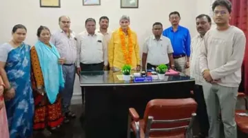 महेश पाटिल ने कृषि उपज मंडी के सचिव का पदभार संभाला