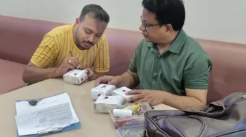खाद्य प्रतिष्ठानों से घी के नमूने लिए