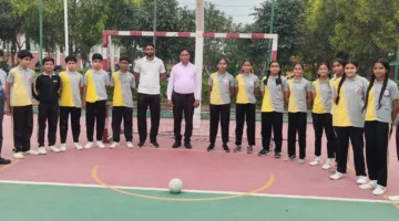संभाग स्तरीय हैंडबॉल प्रतियोगिता..