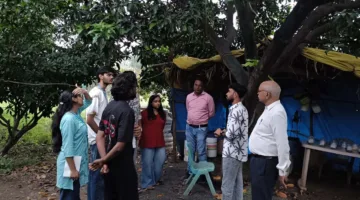 मिशन हैप्पी हरदा से जुड़ा मैनिट का अध्ययन भ्रमण